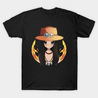 Portgas D. Ace girl version T-Shirt